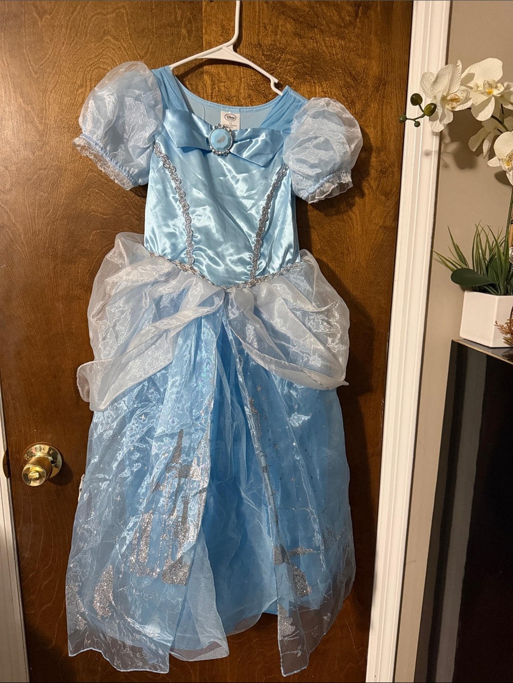 Disney Light Blue Cinderella-Style Girls' Dress-Up Gown